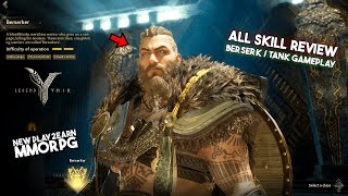 Legend of YMIR Gameplay - Berserk/Tank Class Skill Review