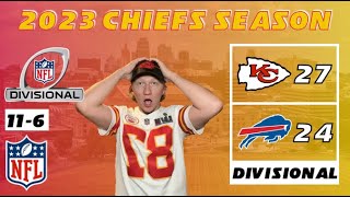 CHIEFS upset the BILLS in Mahomes first road playoff game! | Chiefs vs Bills, Divisional 2023