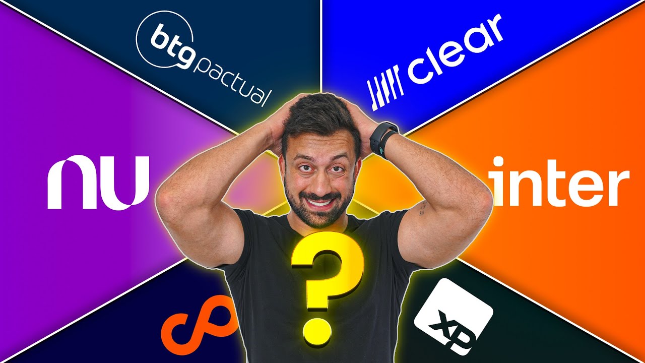 Qual a Melhor Corretora Para Investir em 2024? NuInvest, Inter, XP, BTG, Rico, Toro ou Clear?