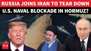 Putin Formally Joins Iran war? Russia Up In Arms Against Trump's Naval Blockade | Mideast On Edge