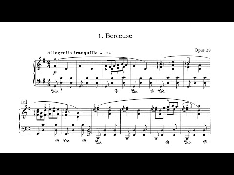 Edvard Grieg - Lyric Pieces (Volume II), op. 38 [With score]
