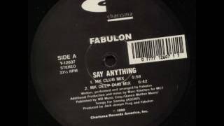 fabulon - say anything (mk deep dub)