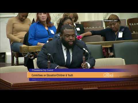 Joint Committee on Education, Children & Youth 11-2-2017