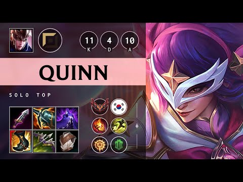 Quinn Top vs Rengar - KR Grandmaster Patch 25.09