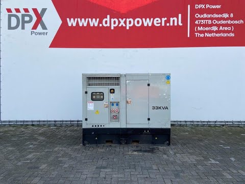 DPX Power: Perkins 1103A-33 - 33 kVA Generator - DPX-12224