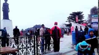 preview picture of video '360 degree  Evening View of Mall Shimla dated 08th March, 2015  (11 )'