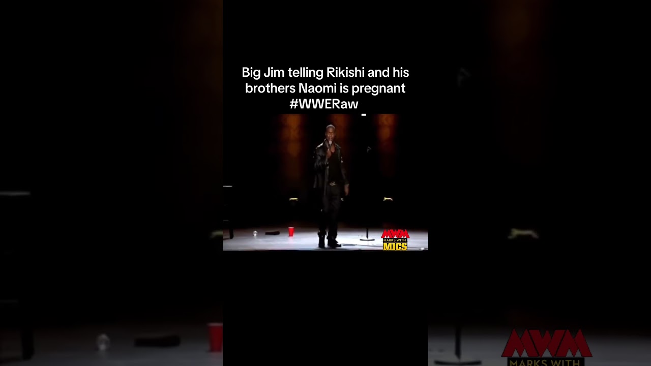 Big Jim telling Rikishi and his brothers Naomi is pregnant #WWERaw #naomi #bigjim #jimmyuso #fyp