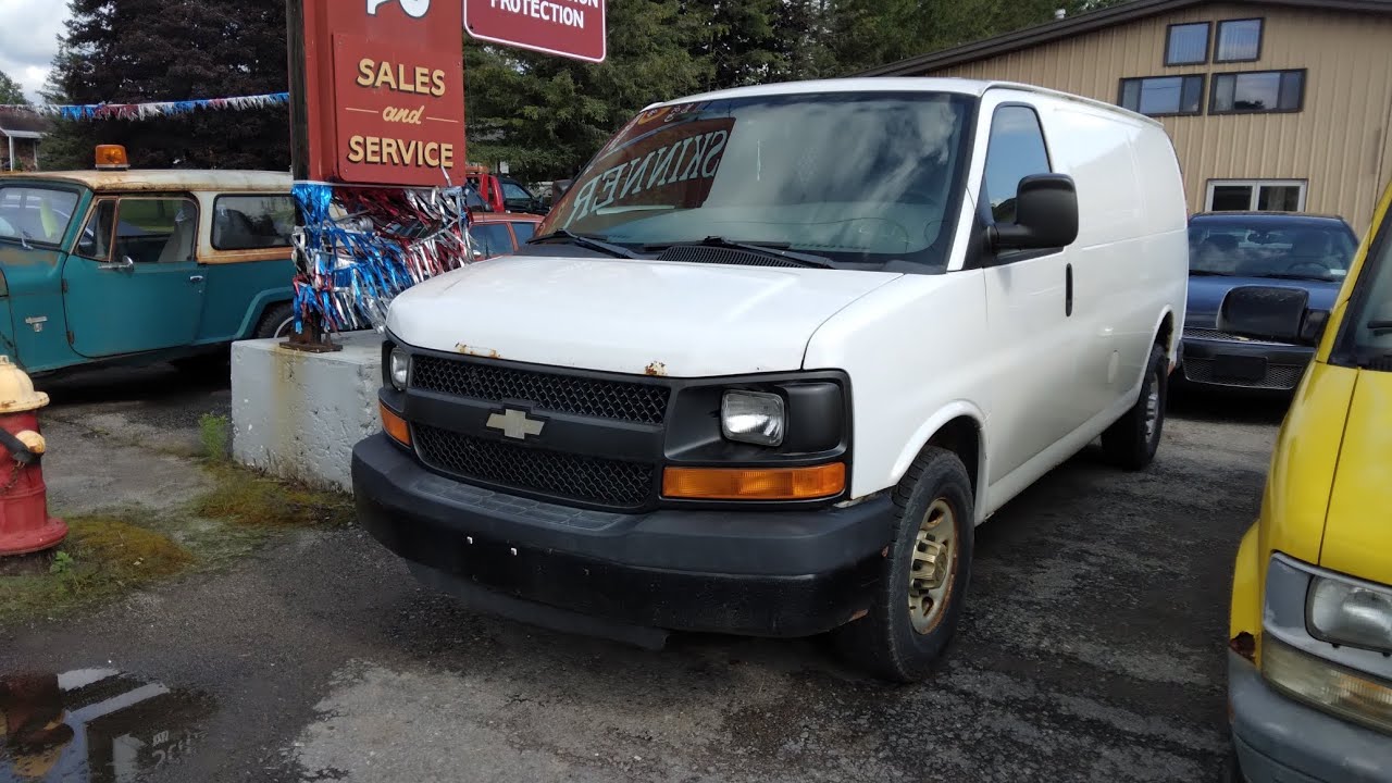 Episode 12 2011 Chevrolet express 3500 cargo work van full ...