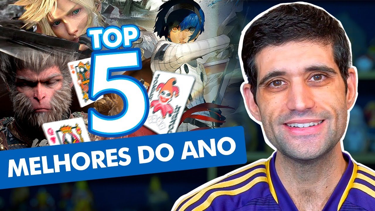 TOP 5 MELHORES jogos do ano 2024 - DAVA AWARDS