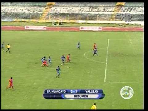 Sport Huancayo ganó 3 a 1 a Universidad César Vallejo de Trujillo domingo 17 marzo 2013