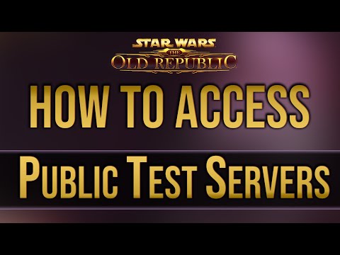 How to PLAY on the PTS | SWTOR