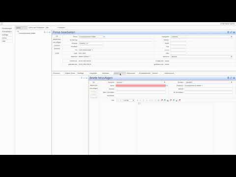 Open Source ERP Version 10 - Verwaltung von Firmen