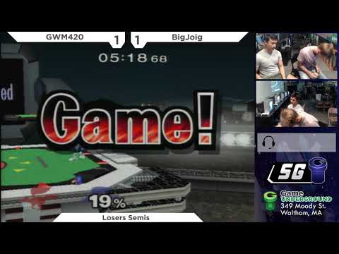 SG 21.2 SSBM - GWM420 (Fox) vs. BigJoig (Falco) - Melee LSF