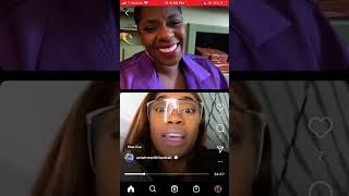 Tasha k instagram live with Anne Moore from baddies south talks being on only fans and etc