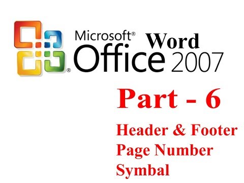 microsoft office word 2007 tutorial bangla মাইক্রোসফট ওয়ার্ড ২০০৭ বাংলা টিউটোরিয়াল Part 6