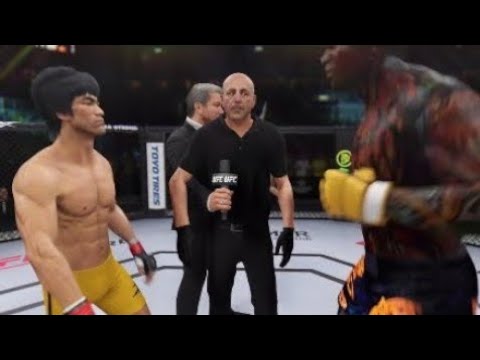 UFC4 Bruce Lee vs Yakuza Hulk EA Sports UFC 4