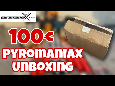 Pyromaniax Unboxing 2022 - 100€ - Smoke & Flares - Sektion Pyro