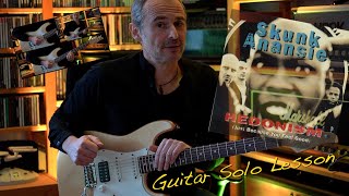 Hedonism (Skunk Anansie) - Guitar Solo - Lesson / Tutorial