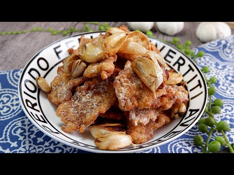 Best Crispy Garlic Pork made with 6 Basic Ingredients 蒜香炸猪扒 Chinese Pork Chop / Pork Belly Recipe