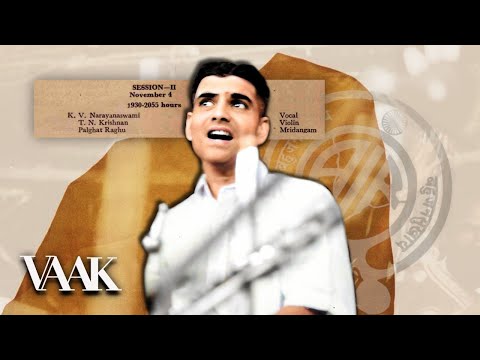 KV Narayanaswamy | AIR Sangeet Sammelan, 04/11/1963 | #Sammelan series