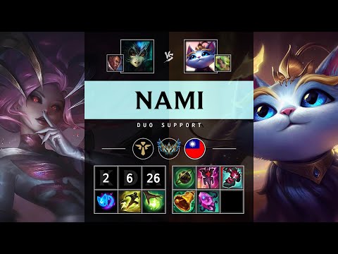 Nami Support vs Yuumi - TW Challenger Patch 25.18