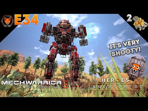 HERO Mech: Firestarter-FS! (MechWarrior 5 Mercenaries Heroes of the Inner Sphere Episode 34!)