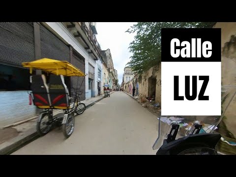 Calle Luz HABANA VIEJA. CUBA 2025