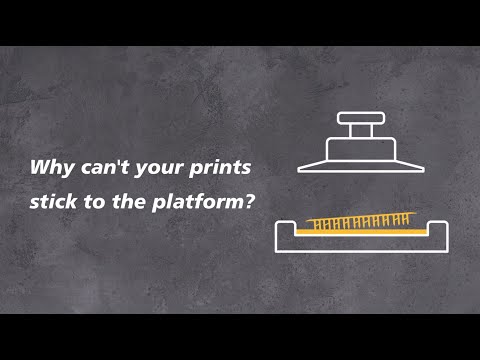 Why Do Prints Fail? Part1-When Prints Can’t Stick to the Platform -Phrozen LCD 3D Printer