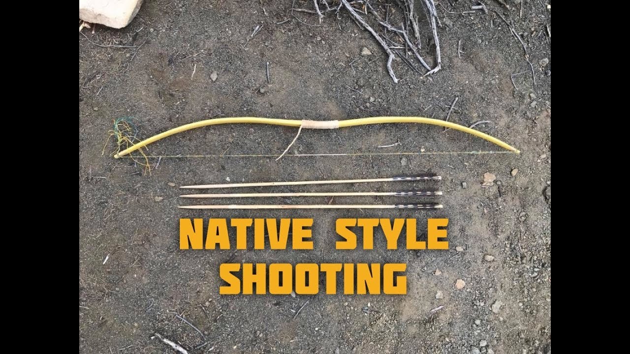How to Shoot a Bow Southern California Indian Style