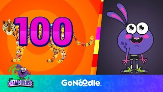 Count to 100 (by 1's) | Champiverse | GoNoodle