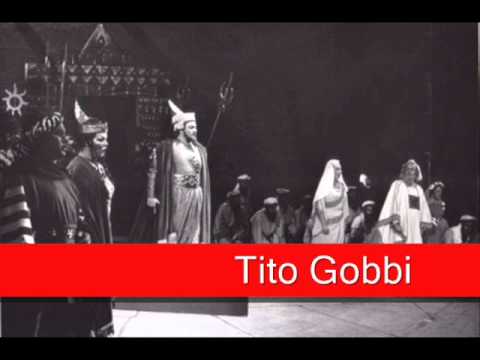 Tito Gobbi: Verdi - Nabucco, 'Dio di Giuda'