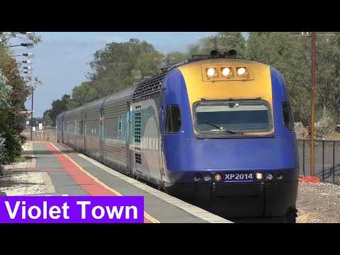 Passenger Trains at Violet Town