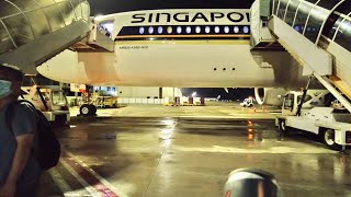 Singapore Air SQ437 A350-900 Business Class - MLE-SIN - Maldives to Singapore Flight Experience