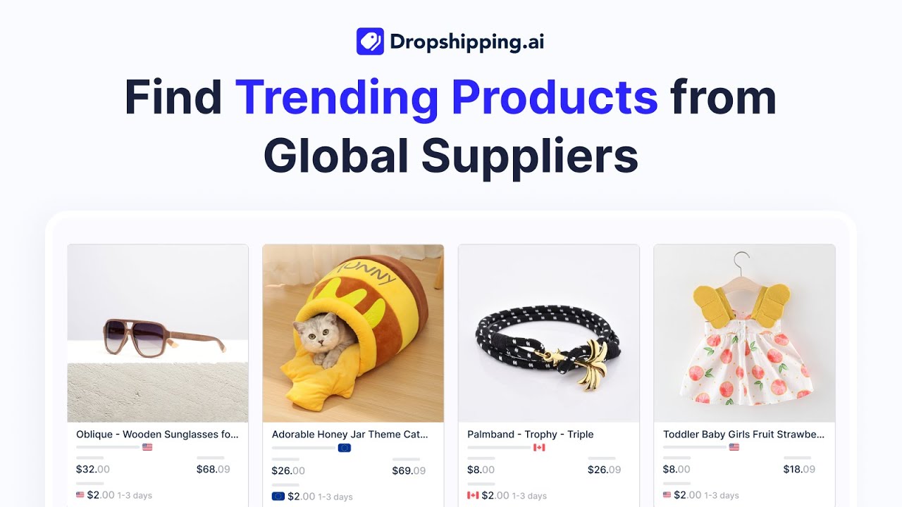 AI Dropshipping:US|EU Dropship Demo