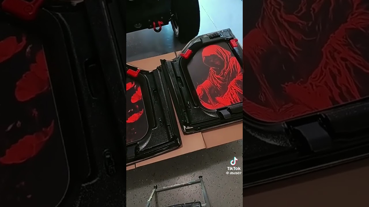 Spray Painting Freedom Panels