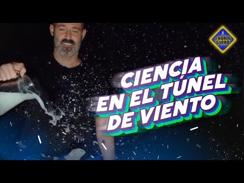 Nos metemos en el túnel de viento para ver la forma real de una gota - El Hormiguero
