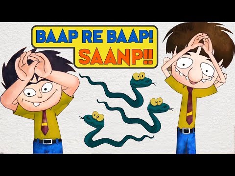 Bandbudh Aur Budbak - Episode 49 | Baap Re Baap! Saanp! | Funny Hindi Cartoon For Kids | ZeeQ