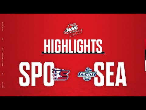 Spokane Chiefs at Seattle Thunderbirds 3/22 | WHL Highlights 2023-24
