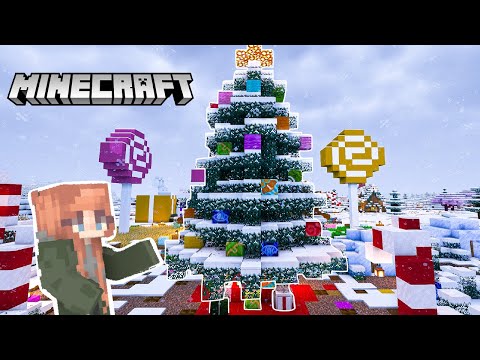 Red's Christmas Square | Minecraft Let's Play