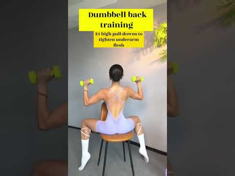 At Home Dumbbell Back Routine – 24 Exercises to Open Shoulders & Reduce Hunchback
