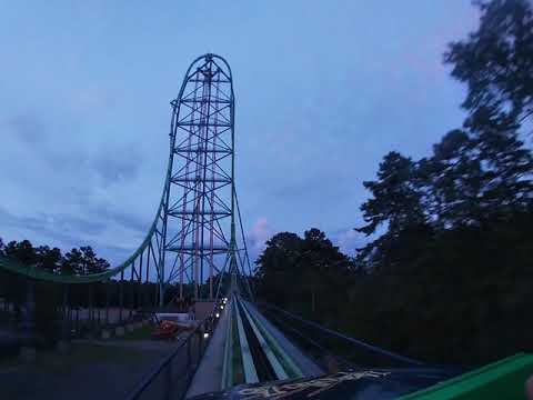 Kingda Ka at Six Flags Great Adventure Front Seat POV