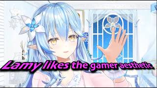 Lamy likes the gamer aesthetic EN SUBS