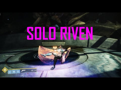 Solo Riven (Destiny 2) Last Wish Raid