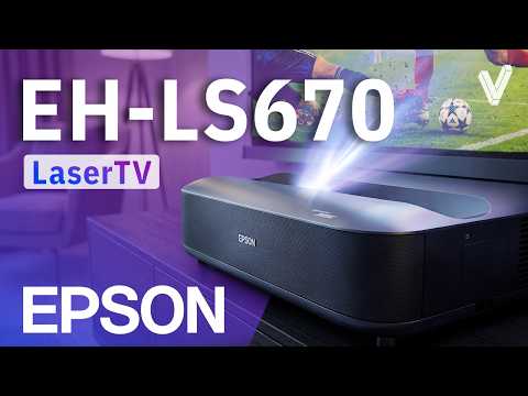 Turn your living room into a home cinema 🎬 Epson EH-LS670