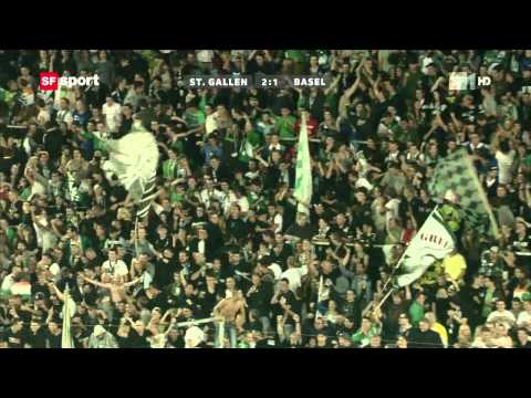 2012/13 - Round 7: FC St. Gallen - FC Basel 2:1 (0:1)