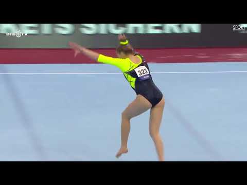 Karina Schönmaier (GER) -  Boden -  DTB Team Challenge 2022