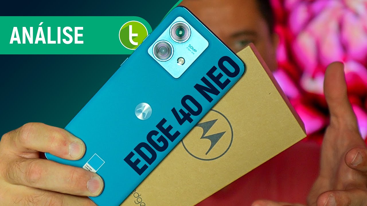 Miniatura da avaliação em vídeo de Smartphone Motorola Edge 40 Neo 5G 256GB Preto