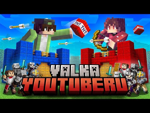 Omylem Jsem Začal VÁLKU YouTuberů v Minecraft Hardcore...