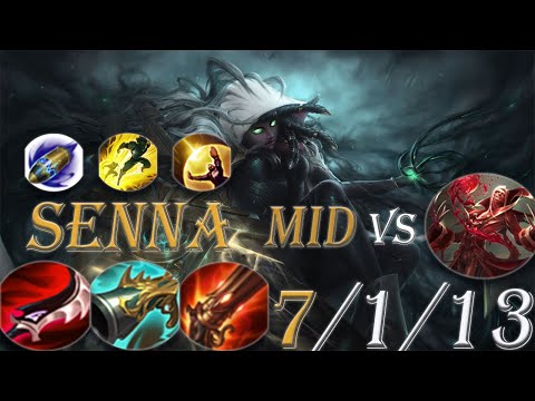 Senna Mid Vs Vladimir. Duskblade On Senna And They Are Slowed By Attacks And Q. League Of Legends