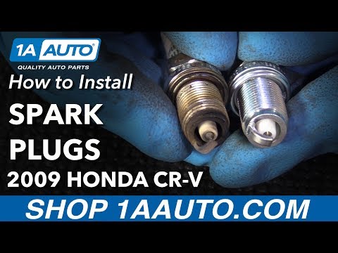 How to Replace Spark Plugs 02-09 Honda CR-V